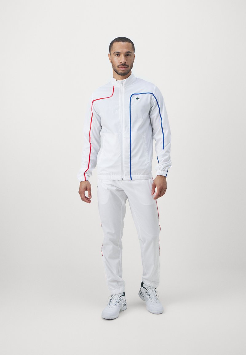 Lacoste Sport Lacoste Sport TRACKSUIT TENNIS PLAYERS - Tracksuit - white Online Outlet