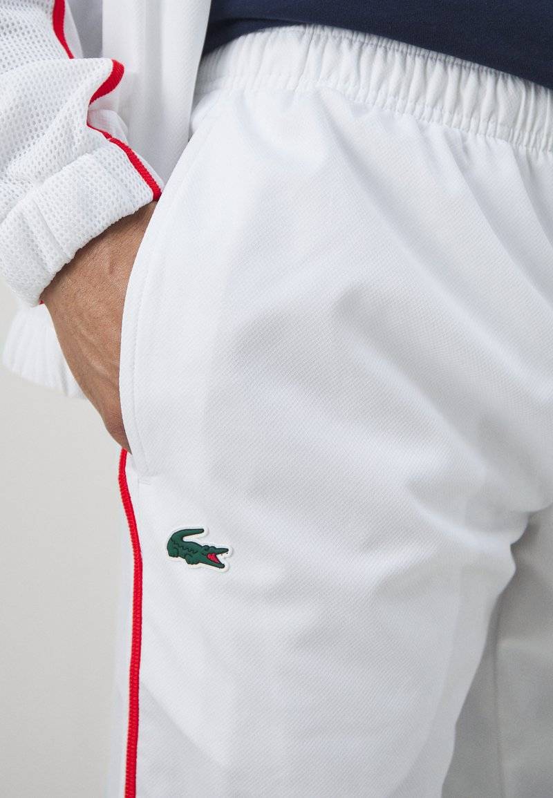Lacoste Sport Lacoste Sport TRACKSUIT TENNIS PLAYERS - Tracksuit - white Online Outlet