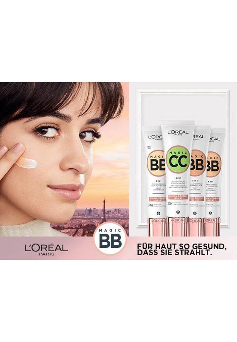 L'Oréal Paris L'Oréal Paris MAGIC BB HELL BIS MITTEL - BB cream - 03 medium light Sonderangebot der Fabrik