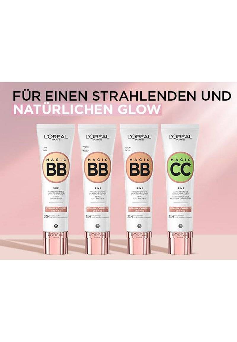 L'Oréal Paris L'Oréal Paris MAGIC BB HELL BIS MITTEL - BB cream - 03 medium light Sonderangebot der Fabrik