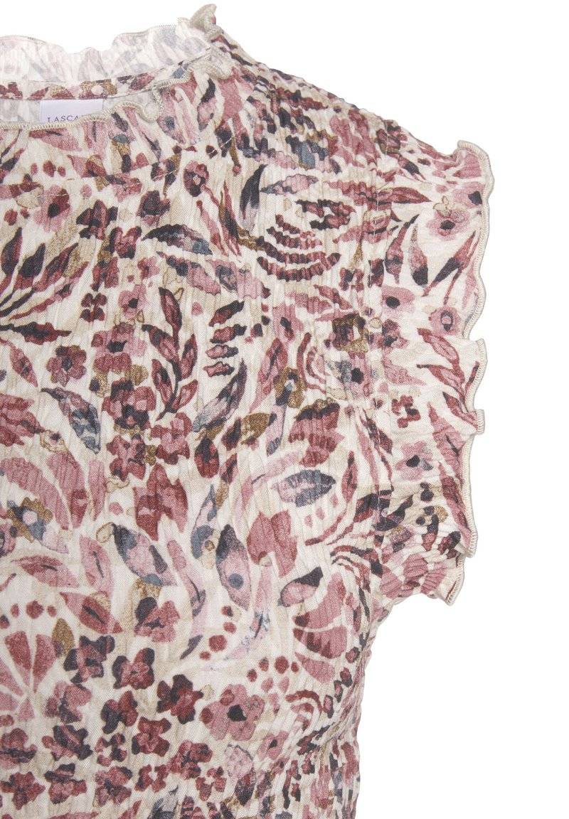 Vivance Vivance Top - creme mauve bedruckt Kostenloser Versand international