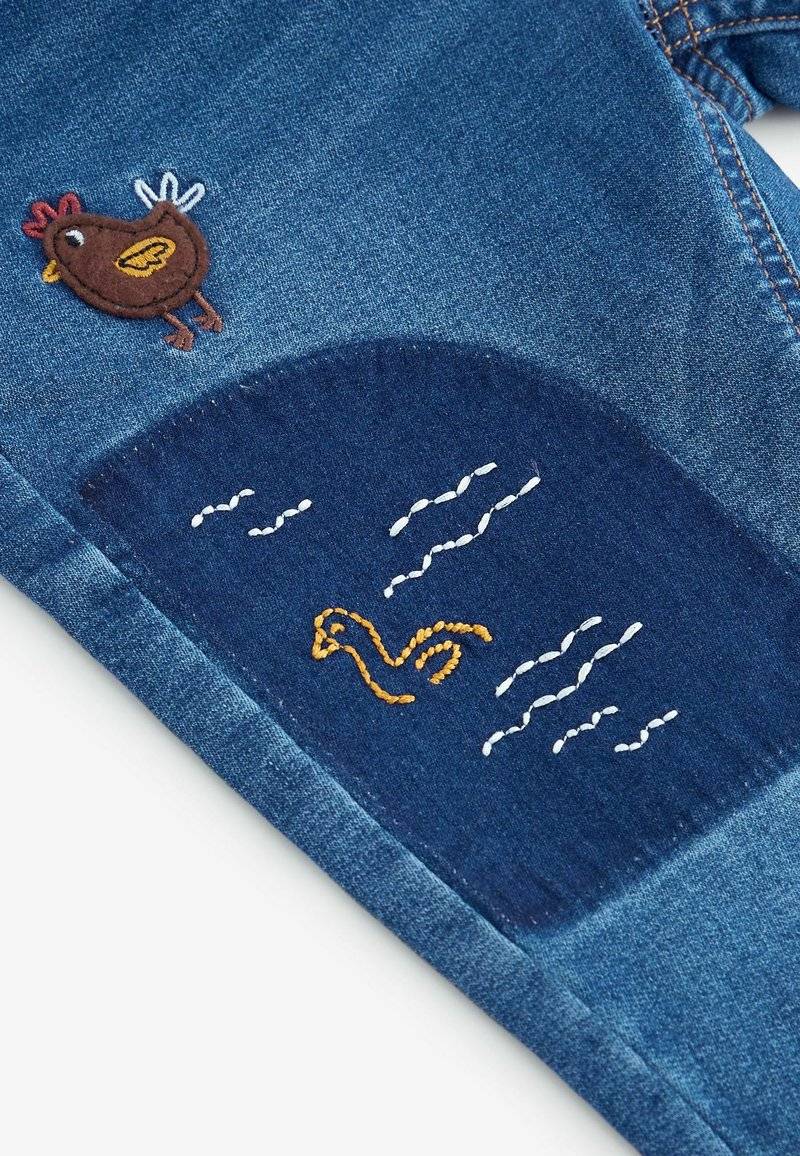 Next Next REGULAR FIT - Jeans Tapered Fit - mid blue farmyard Fabrikladen