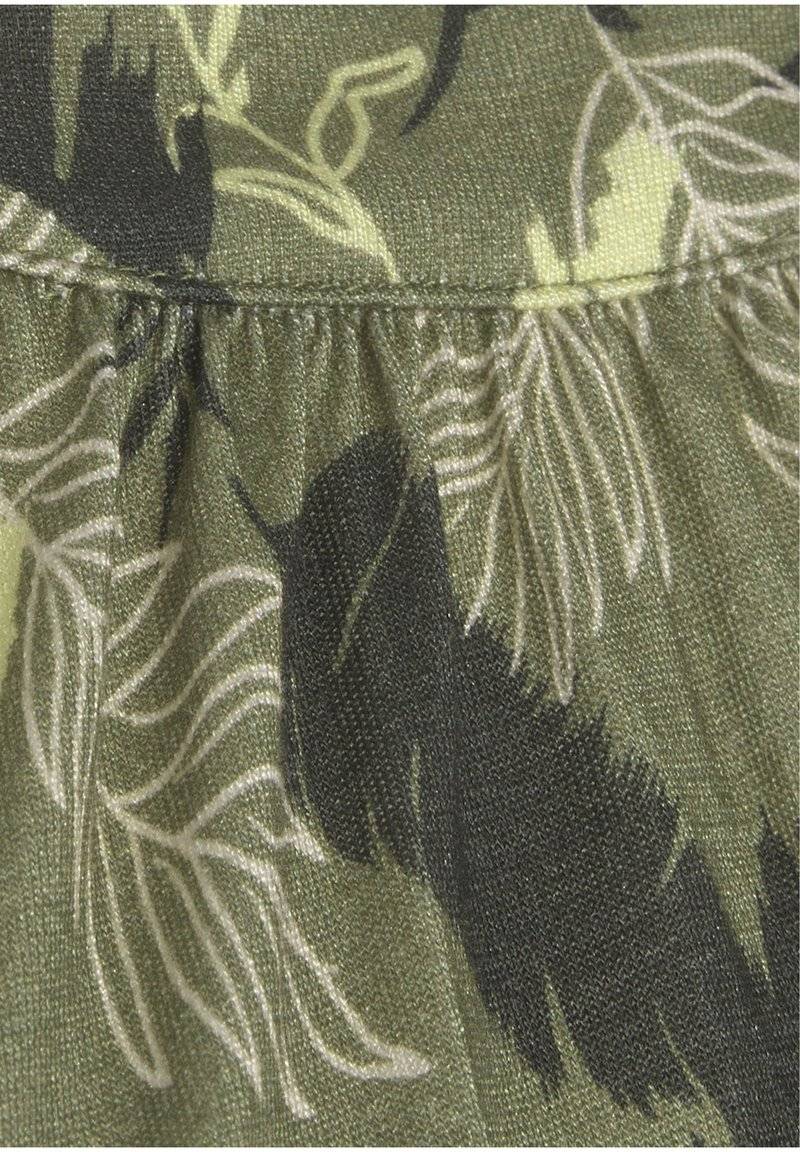 s.Oliver s.Oliver OVERALL - Jumpsuit - grün bedruckt 50% Rabatt für begrenzte Zeit
