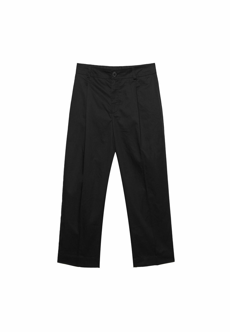 Stradivarius Stradivarius CARROT WITH DARTS DETAIL - Trousers - black Hotsell