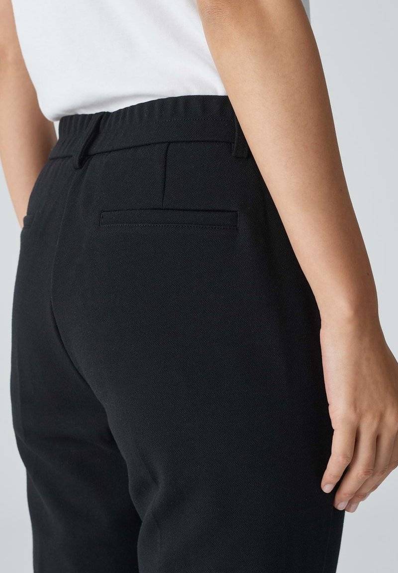 Opus Opus Trousers - black Schlussverkauf
