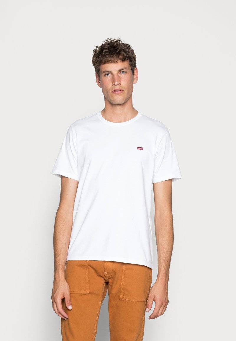 Levi's® Levi's® ORIGINAL TEE - Print T-shirt - white Günstiger Verkauf