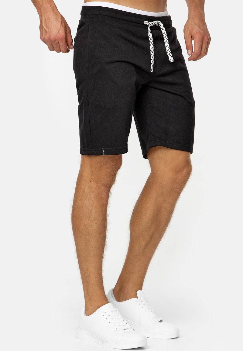 INDICODE JEANS INDICODE JEANS ALDRICH - Shorts - black Limitierter Zeitrabatt
