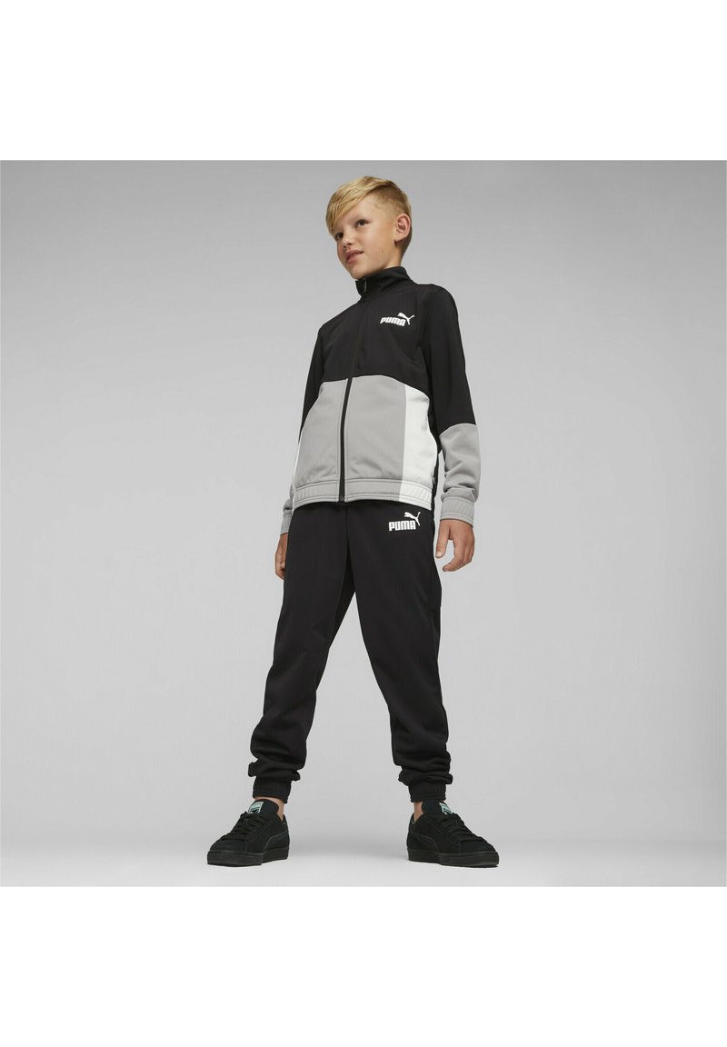 Puma Puma COLORBLOCK SUIT UNISEX SET - Tracksuit - black Günstig kaufen