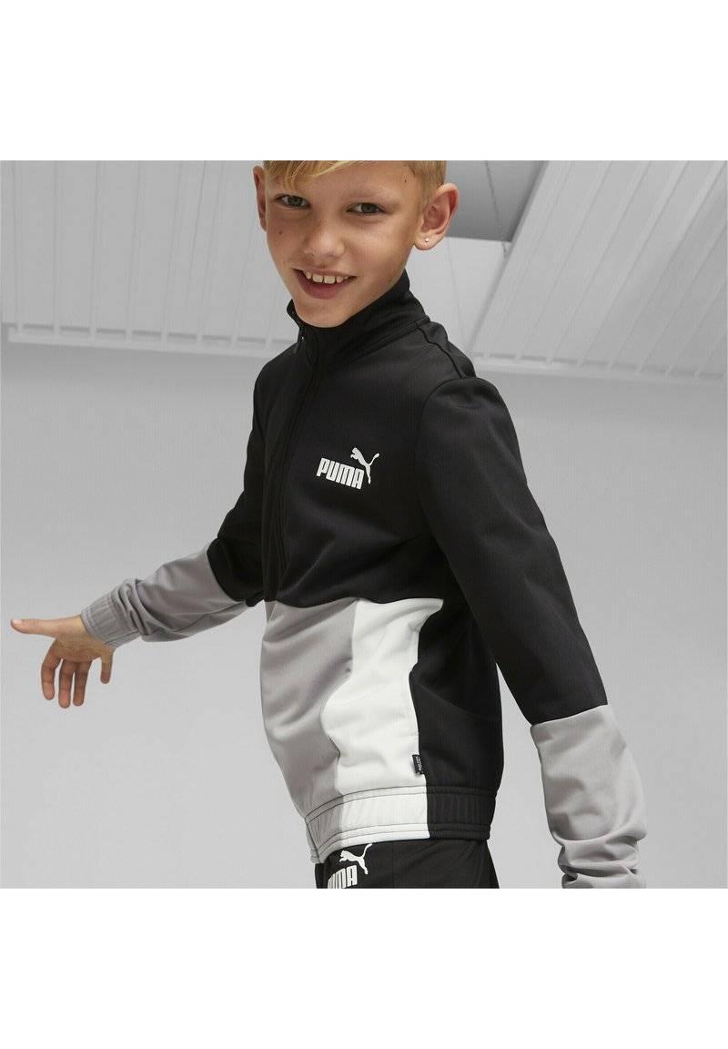 Puma Puma COLORBLOCK SUIT UNISEX SET - Tracksuit - black Günstig kaufen