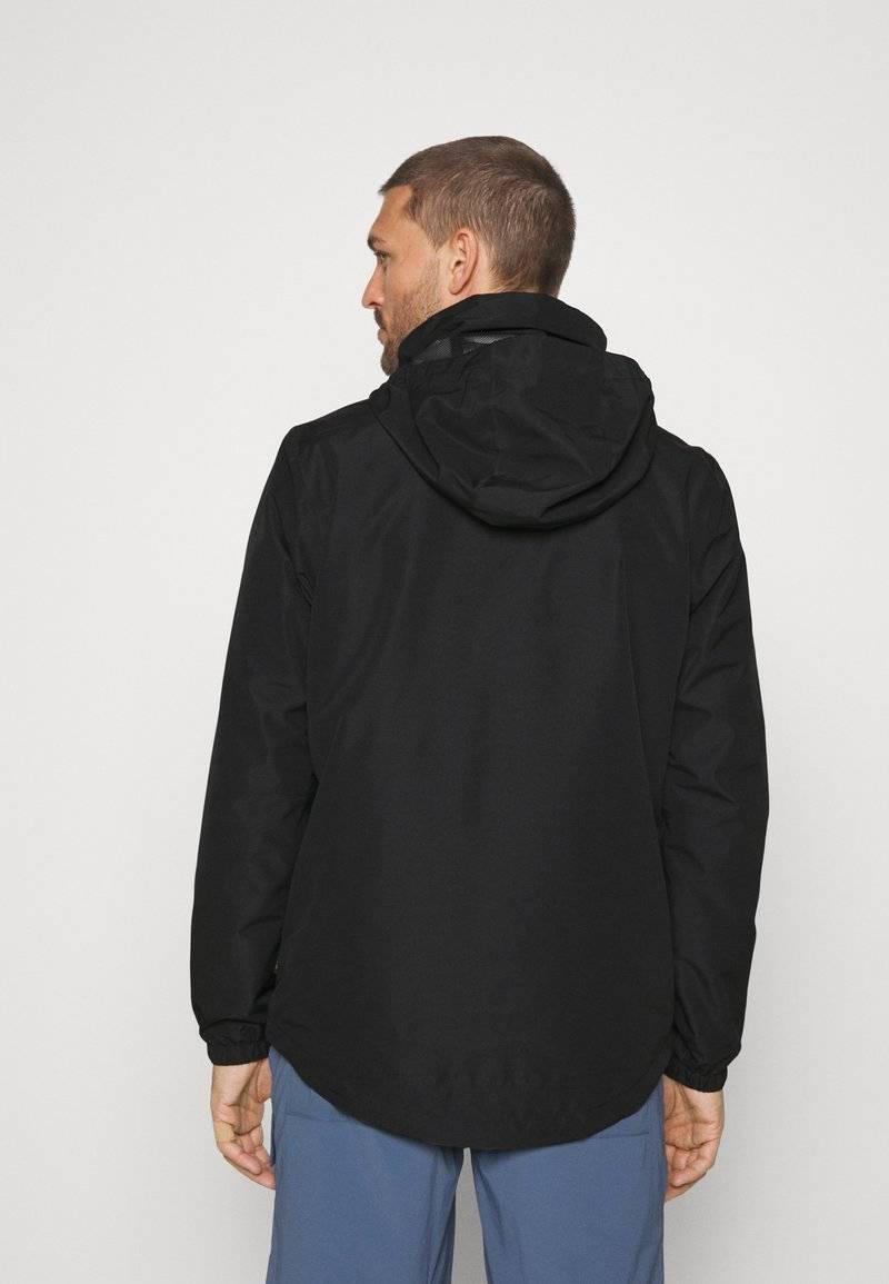 Jack Wolfskin Jack Wolfskin STORMY POINT - Hardshell jacket - black Großer Ausverkauf