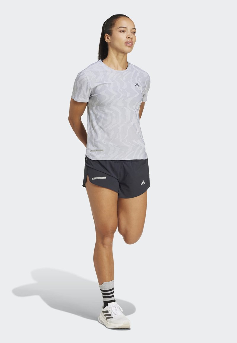 adidas Performance adidas Performance ULTIMATE HEAT.RDY ENGINEERED - Print T-shirt - halo silver Saisonschlussverkauf