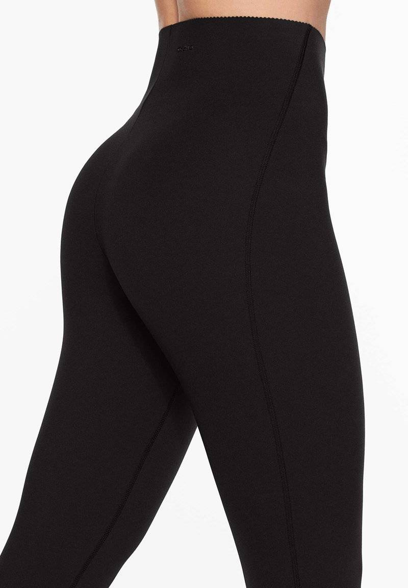 OYSHO OYSHO COMPRESSIVE WAIST CONTROL ANKLE-LENGTH - Leggings - black Cyber Monday