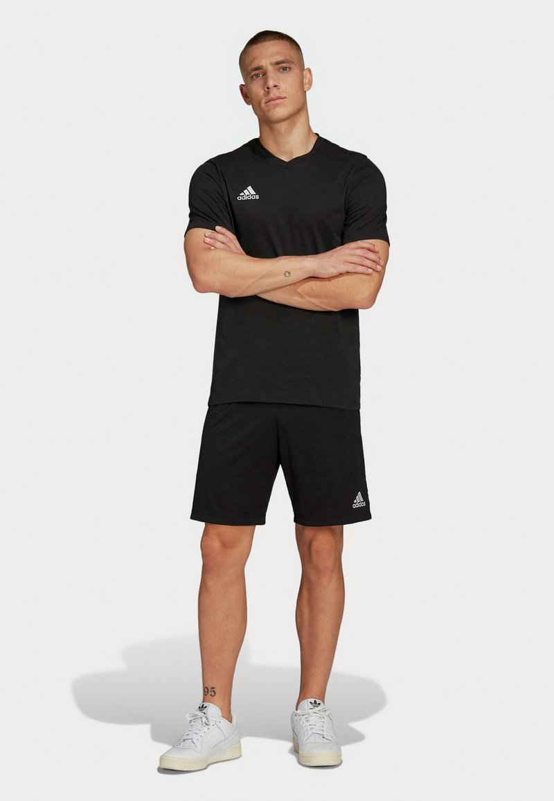 adidas Performance adidas Performance ENTRADA TEE - Print T-shirt - black Bis zu 55% Rabatt