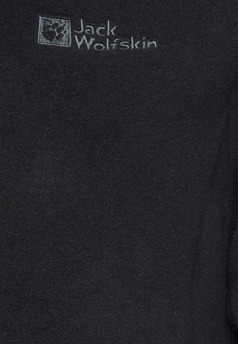 Jack Wolfskin Jack Wolfskin MOONRISE - Fleece jacket - black Nur noch ein Tag übrig