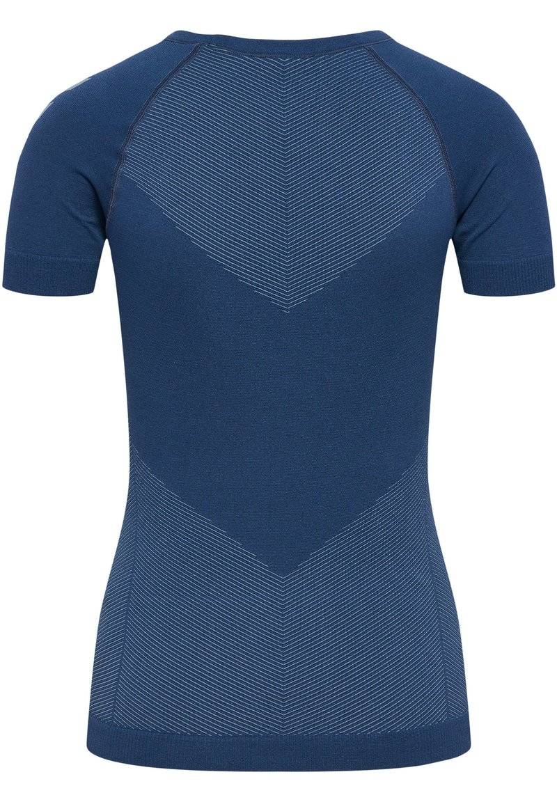 Hummel Hummel FIRST SEAMLESS - Sports T-shirt - vintage indigo Super Rabatt