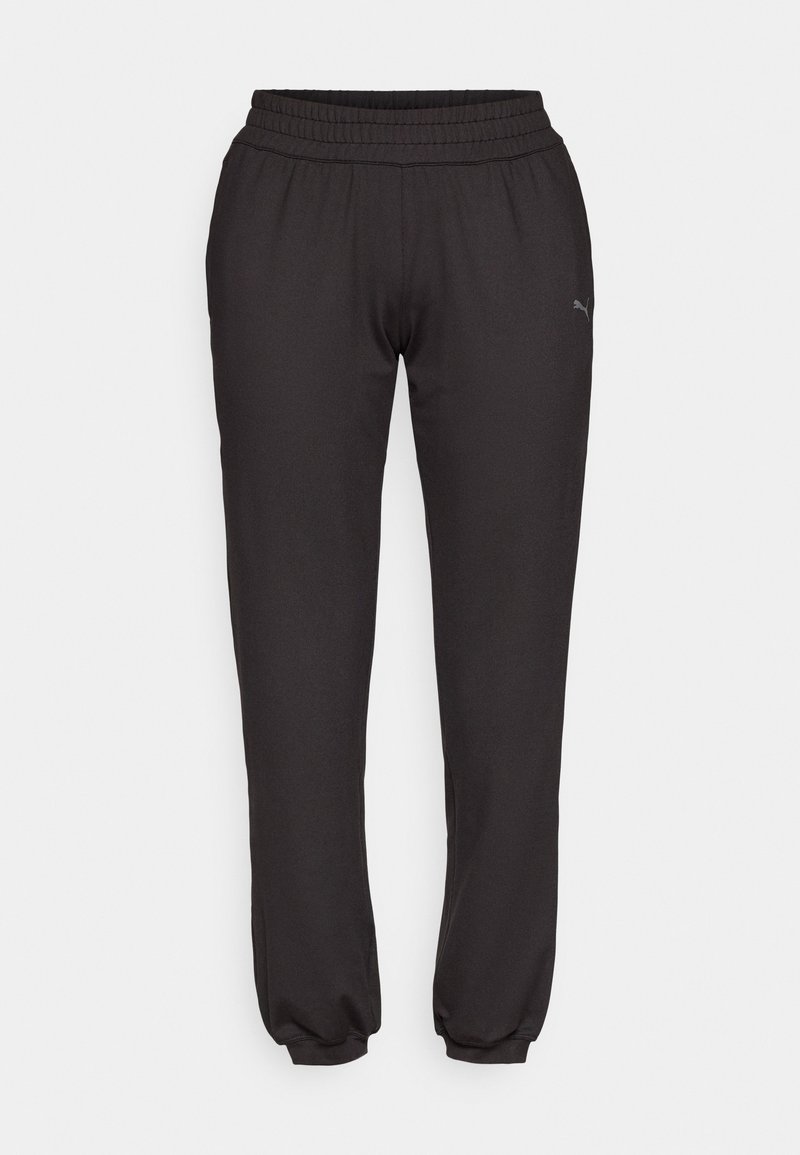 Puma Puma STUDIO FOUNDATIONS - Tracksuit bottoms - black Kostenloser Versand international