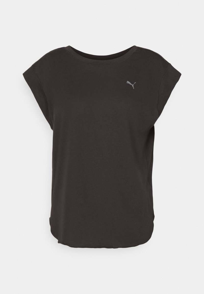 Puma Puma STUDIO FOUNDATIONS TEE - Sports T-shirt - black Fabrikladen