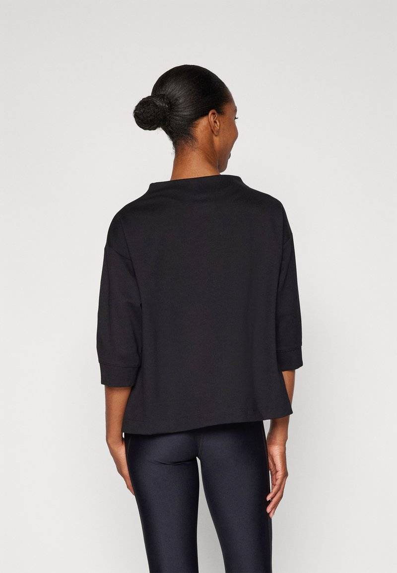 DKNY DKNY STACKED LOGO POPOVER - Long sleeved top - black Speichern exportieren