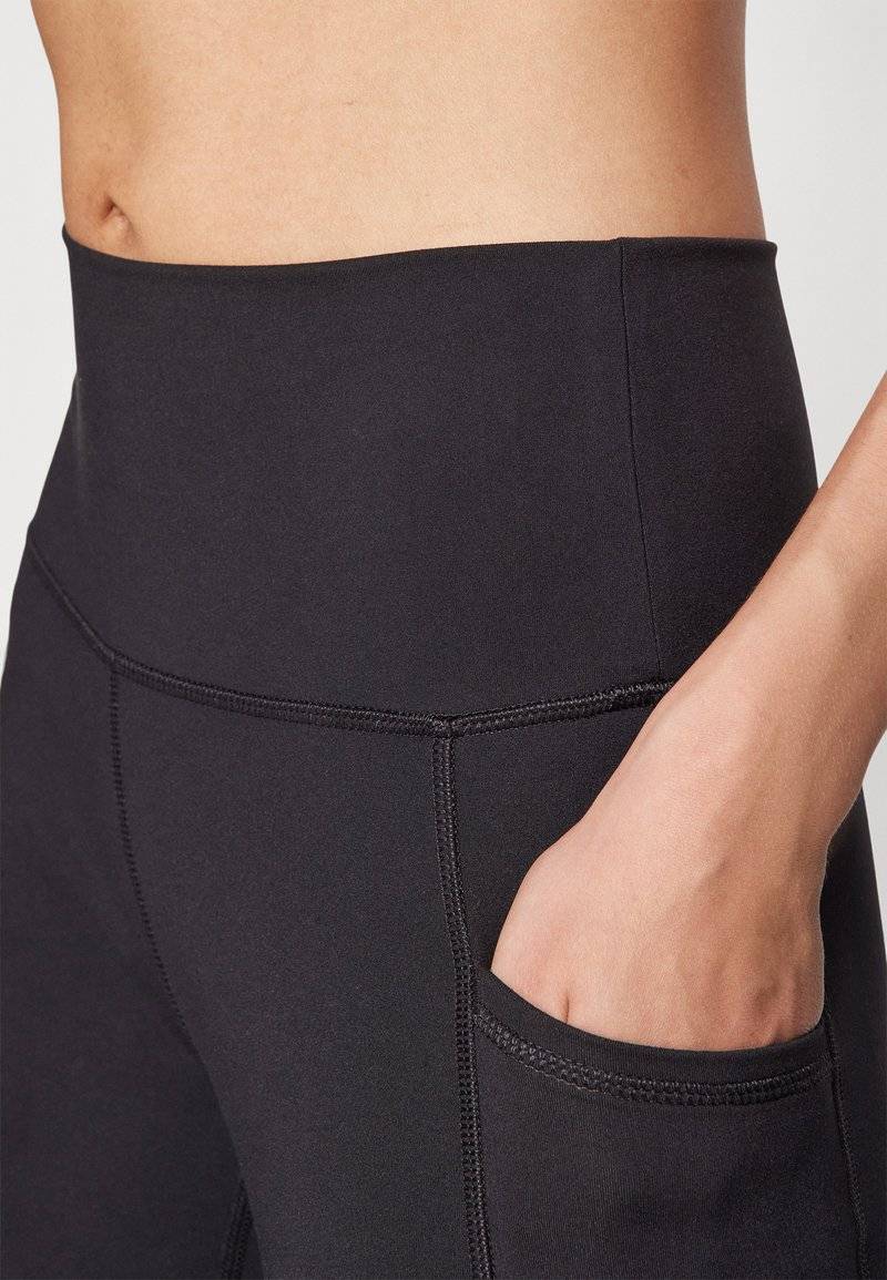 Champion Champion HIGH RISE 7/8 POCKET - Leggings - black Black Friday Preise
