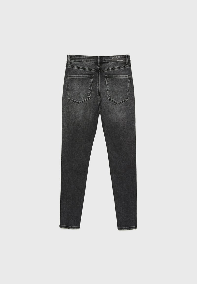 Stradivarius Stradivarius Jeans Skinny Fit - black denim Sonderangebot
