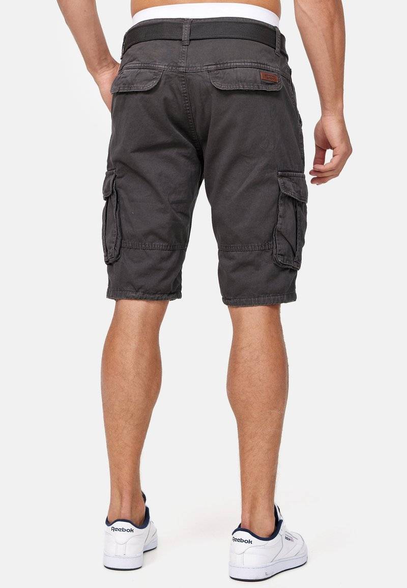 INDICODE JEANS INDICODE JEANS MONROE - Shorts - raven Großer Ausverkauf