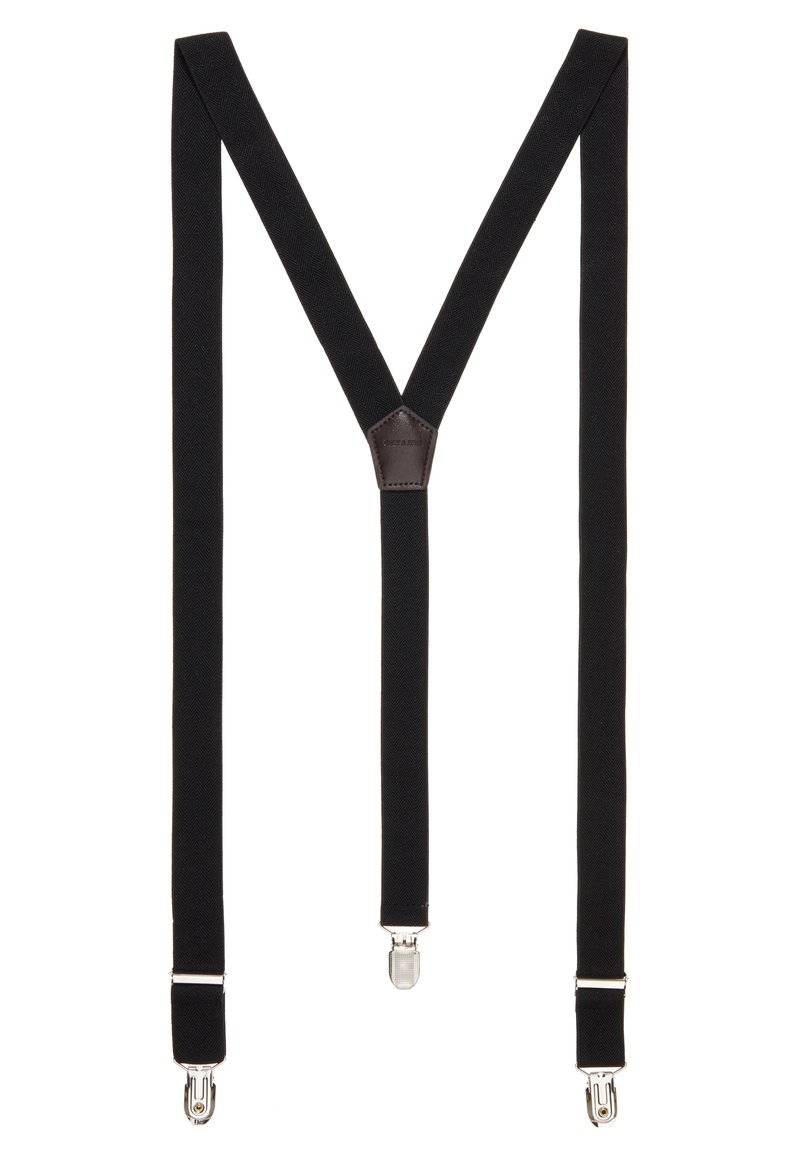 Only & Sons Only & Sons ONSBOWTIE SUSPENDER UNISEX SET - Bow tie - black Begrenztes Angebot
