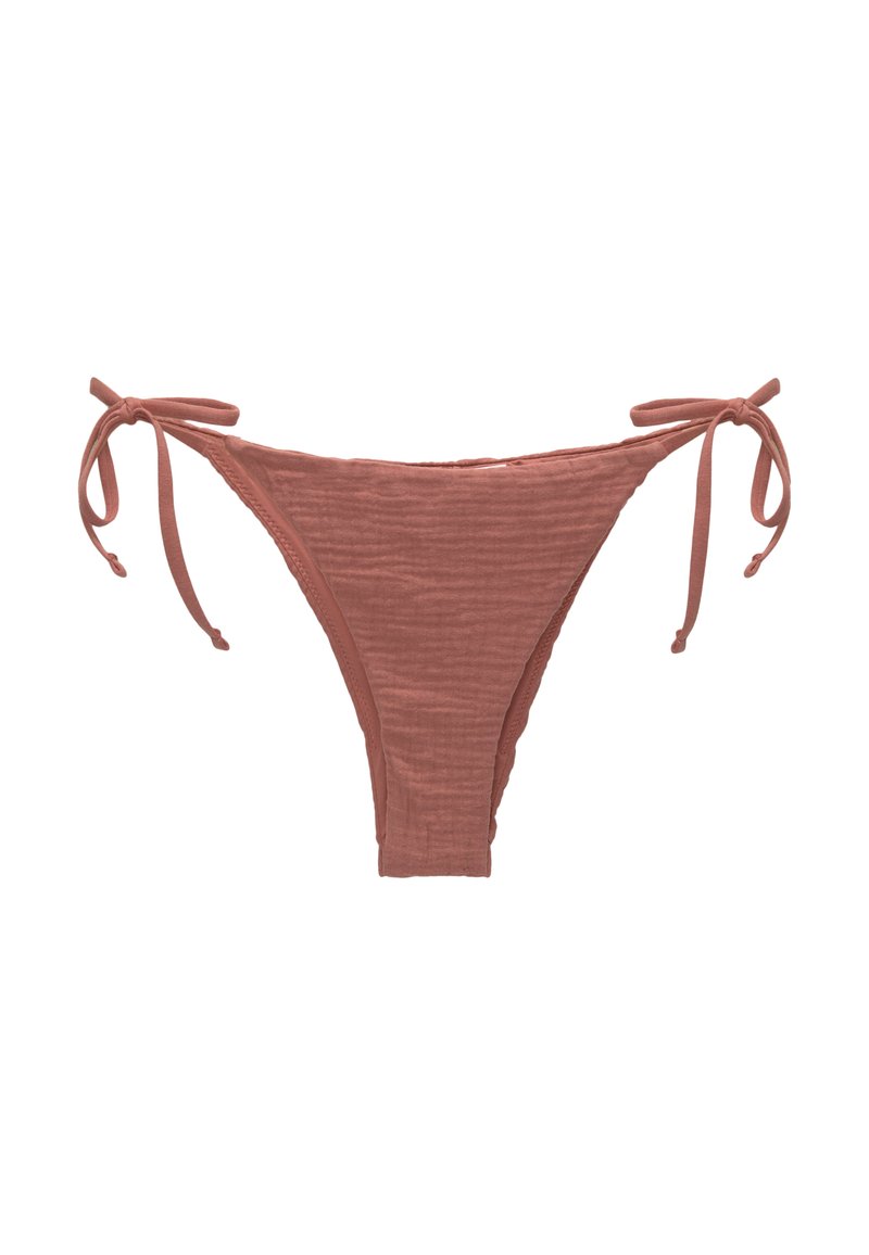 PULL&BEAR PULL&BEAR TEXTURED - Bikini bottoms - light pink Online Shopping