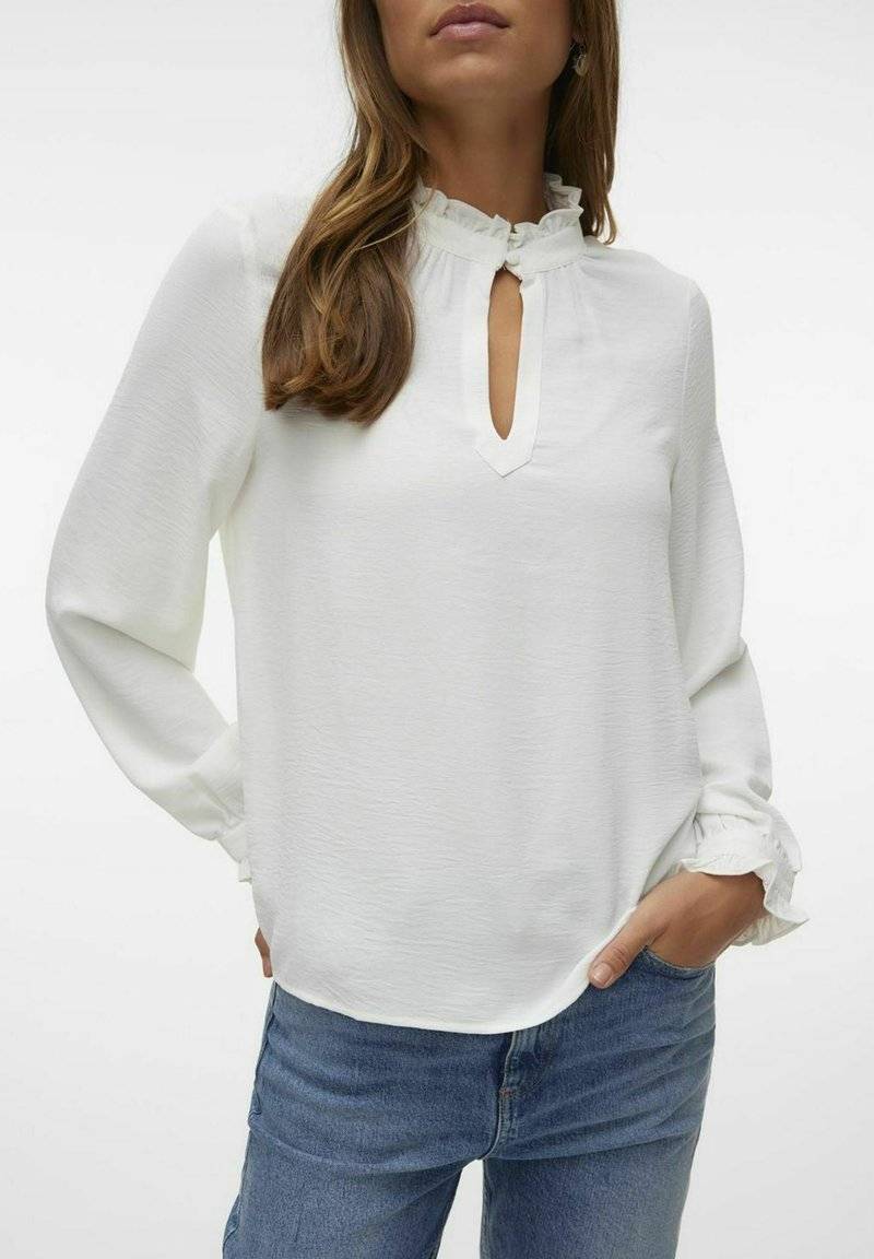 Vero Moda Vero Moda Blouse - snow white Exklusivangebot