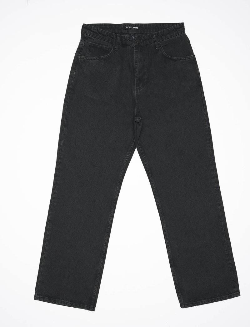 2Y Studios 2Y Studios ADRIK BAGGY - Straight leg jeans - washed black Black Friday