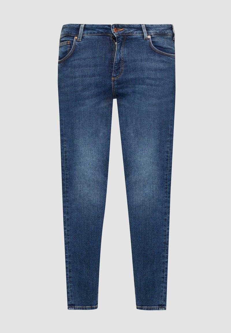 QS QS CURVY MID - Slim fit jeans - blau Weihnachtsangebot