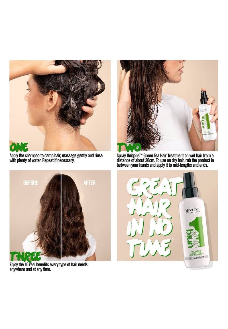 Revlon Professional Revlon Professional UNIQONE™ ALL IN ONE HAIR TREATMENT 10 REAL BENEFITS, GREEN TEA - Hair treatment JETZT KAUFEN