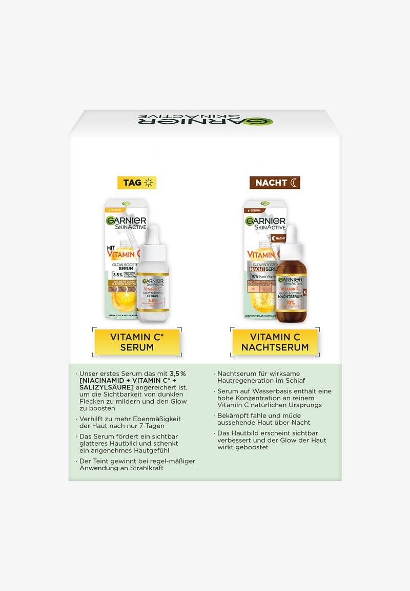 Garnier Garnier VITAMIN C GLOW BOOSTER SERUM DUO - Skincare set Fabrikladen