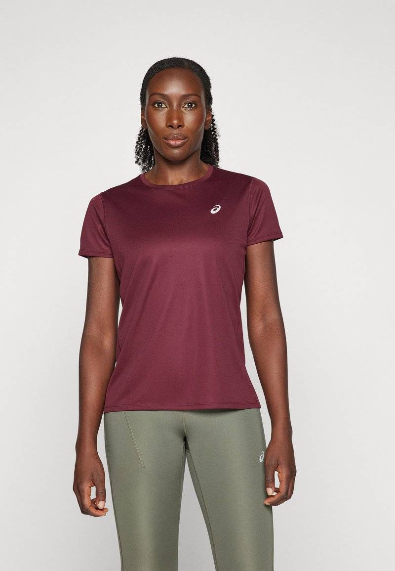 ASICS ASICS CORE TOP - Sports T-shirt - deep mars Flash Sale