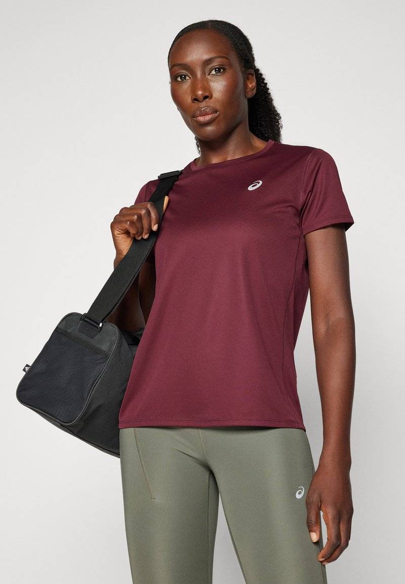 ASICS ASICS CORE TOP - Sports T-shirt - deep mars Flash Sale