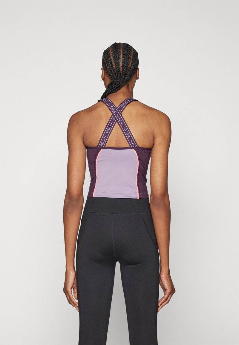 Puma Puma FIT TRAIN STRONG FITTED TANK - Top - pale plum Black Friday