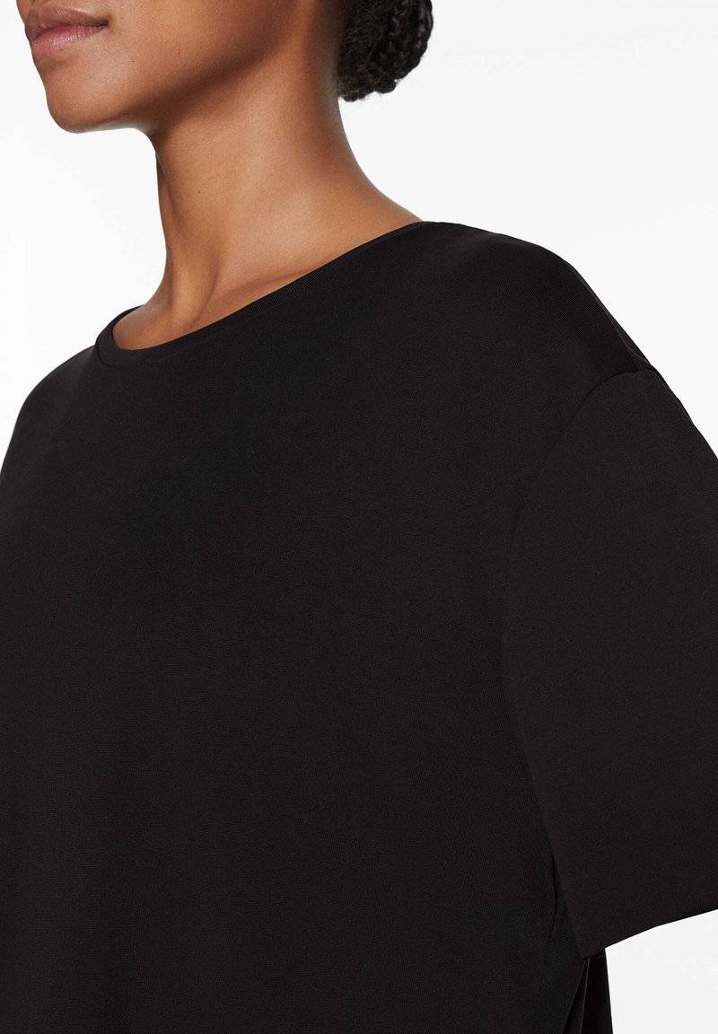 OYSHO OYSHO MODAL - Basic T-shirt - black Neueste Mode