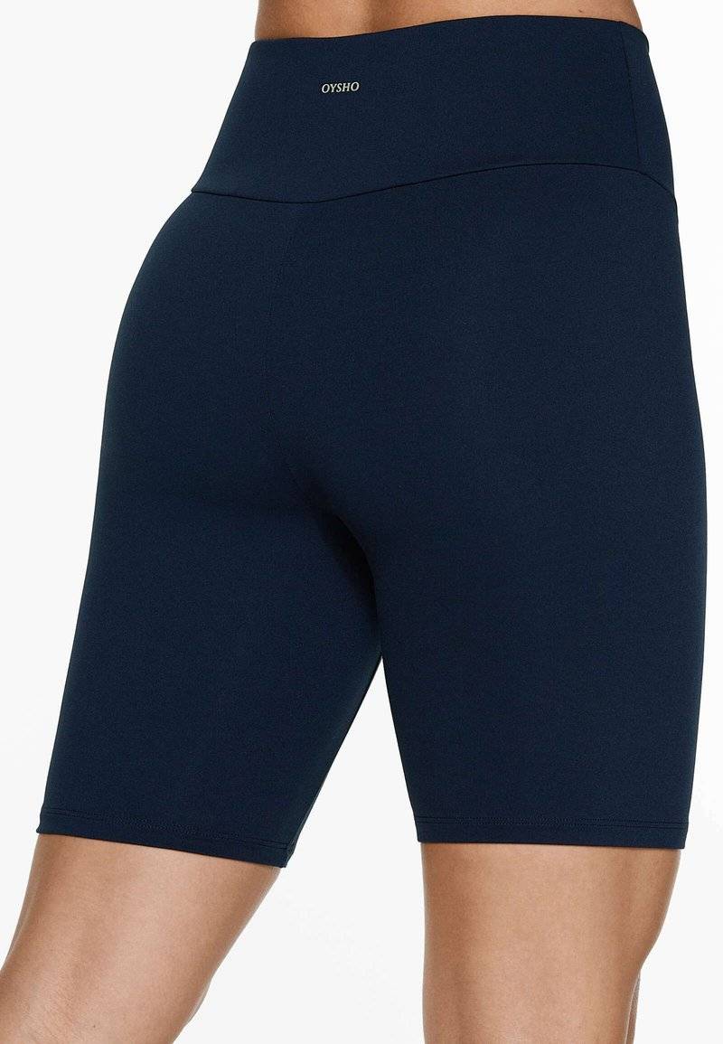 OYSHO OYSHO COMFORTLUX HIGH-RISE - Leggings - dark blue Online Outlet