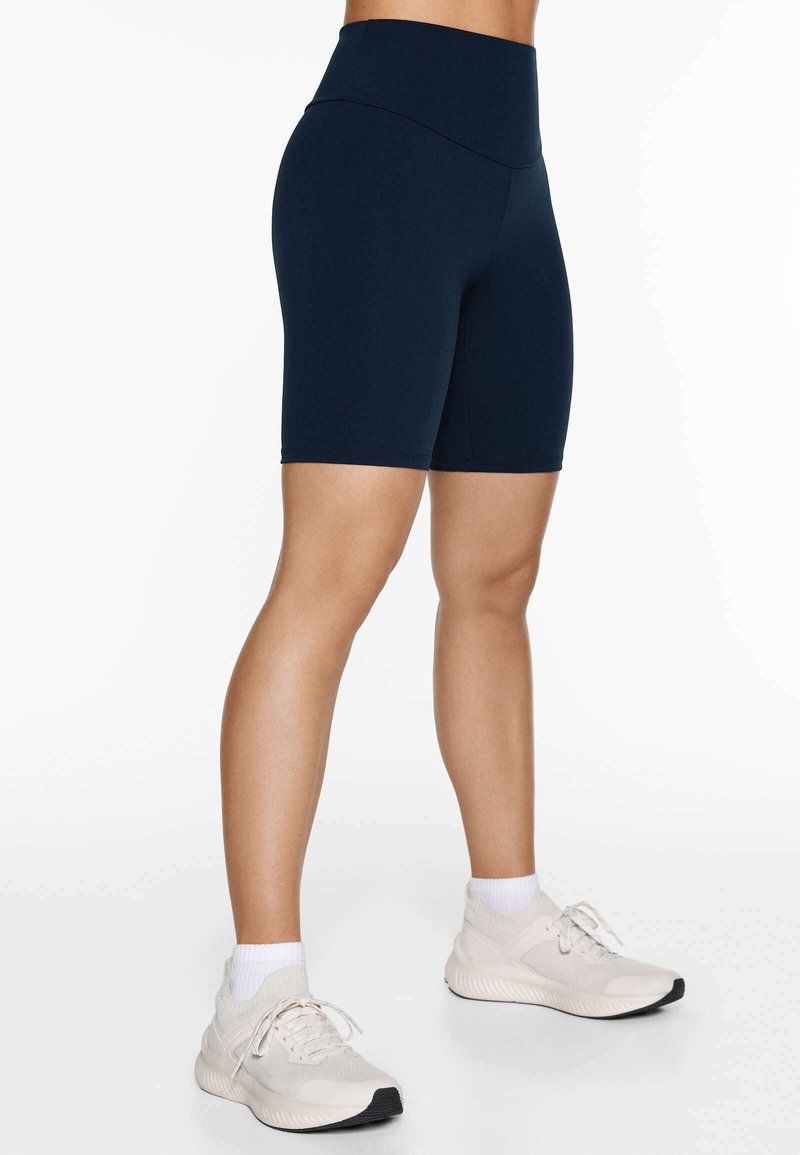 OYSHO OYSHO COMFORTLUX HIGH-RISE - Leggings - dark blue Online Outlet