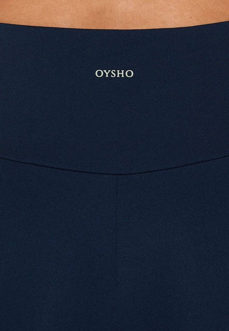 OYSHO OYSHO COMFORTLUX HIGH-RISE - Leggings - dark blue Online Outlet