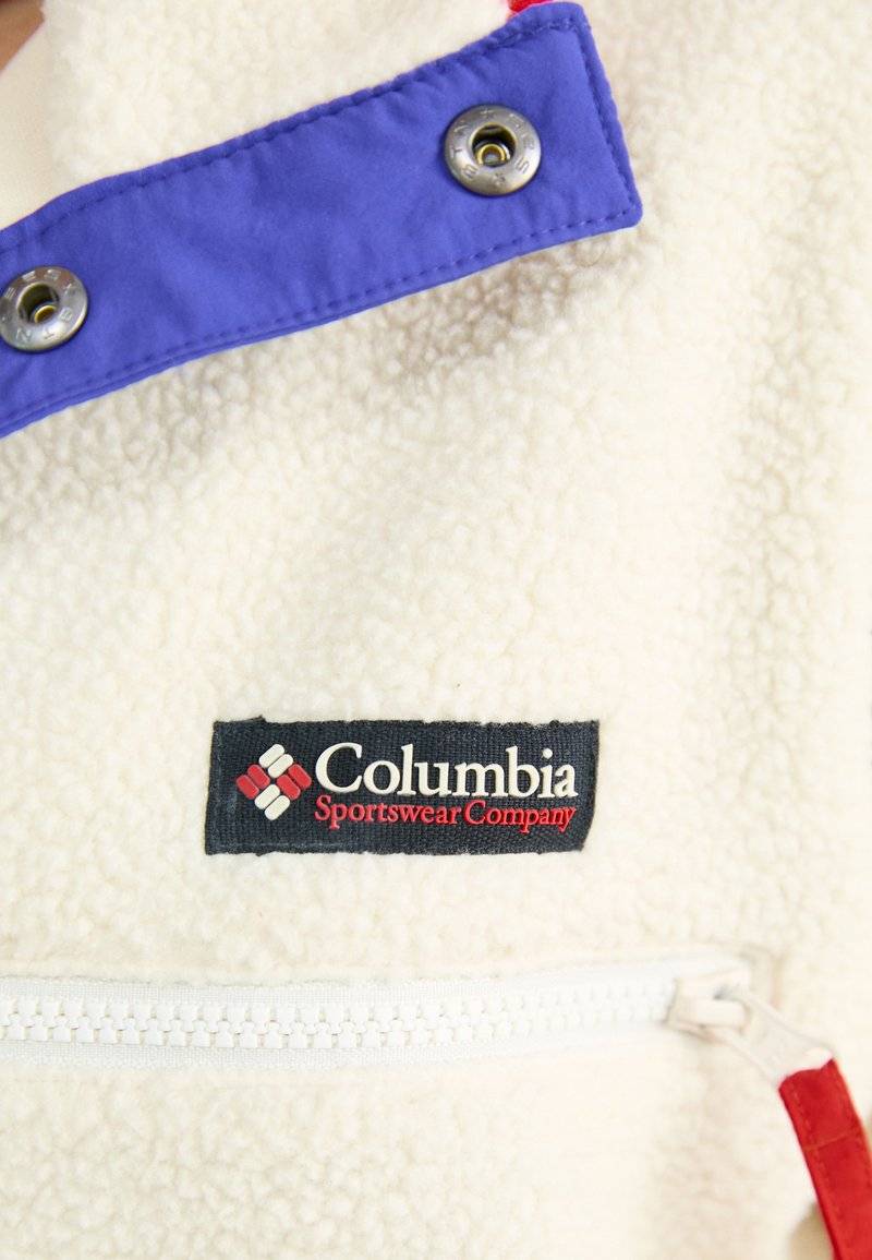 Columbia Columbia HELVETIA™ CROPPED HALF SNAP - Fleece jumper - chalk Große Rabatte