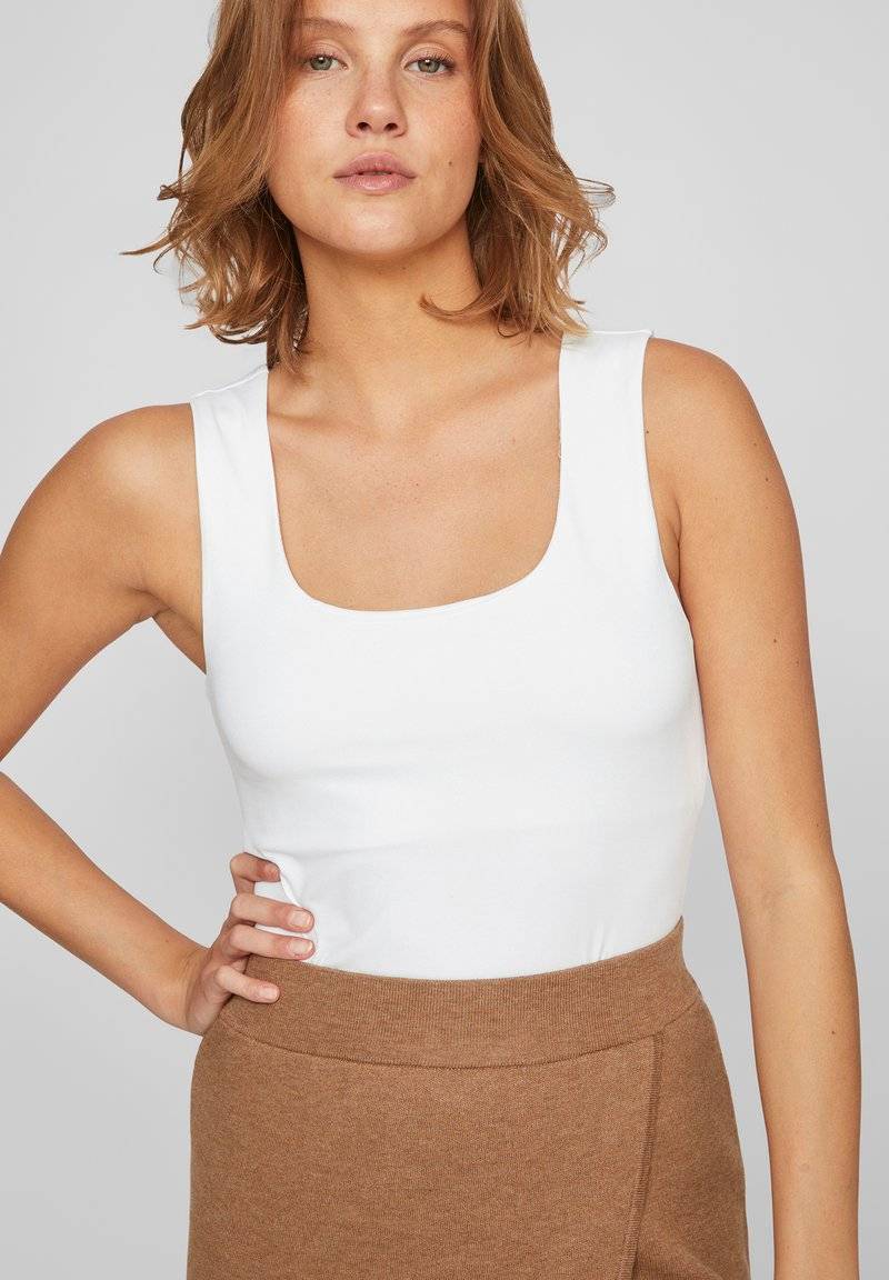 VILA VILA VIKENZA U-NECK TANK NOOS - Top - optical snow Tägliche Deals