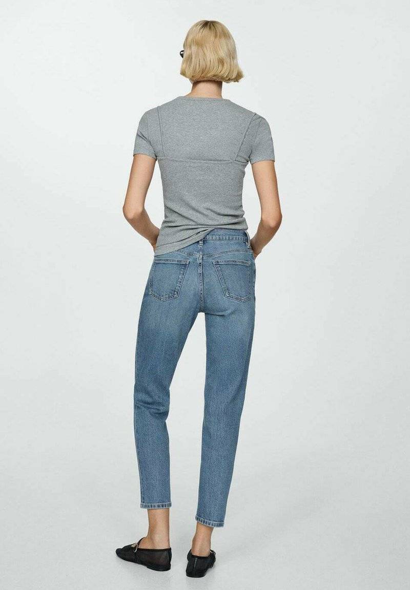 Mango Mango Relaxed fit jeans - medium blue Super Sparpreis