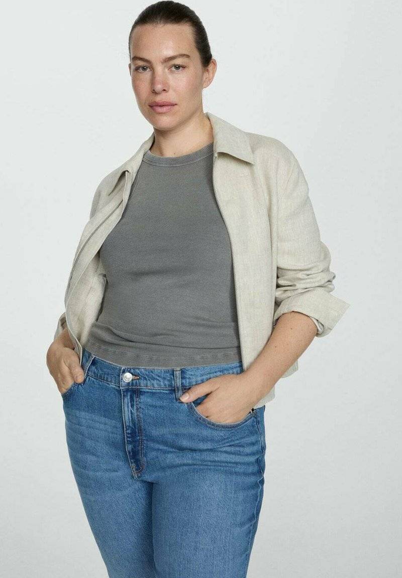 Mango Mango Relaxed fit jeans - medium blue Super Sparpreis
