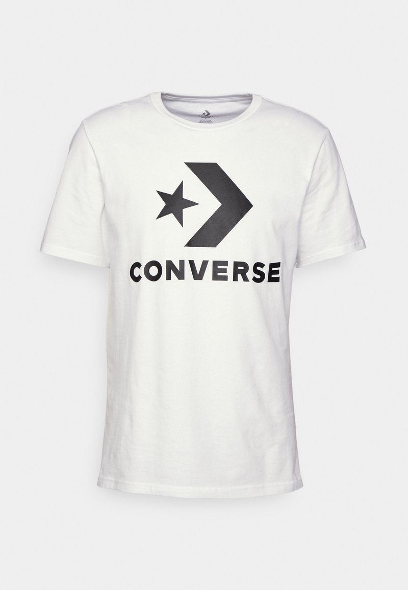 Converse Converse GO TO STAR CHEVRON TEE UNISEX - Print T-shirt - white Wochenangebot