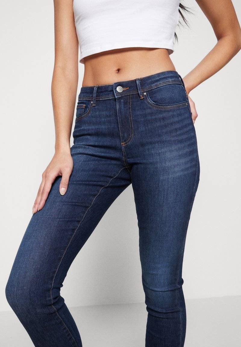 ONLY ONLY ONLWAUW - Jeans Skinny Fit - dark blue denim JETZT KAUFEN