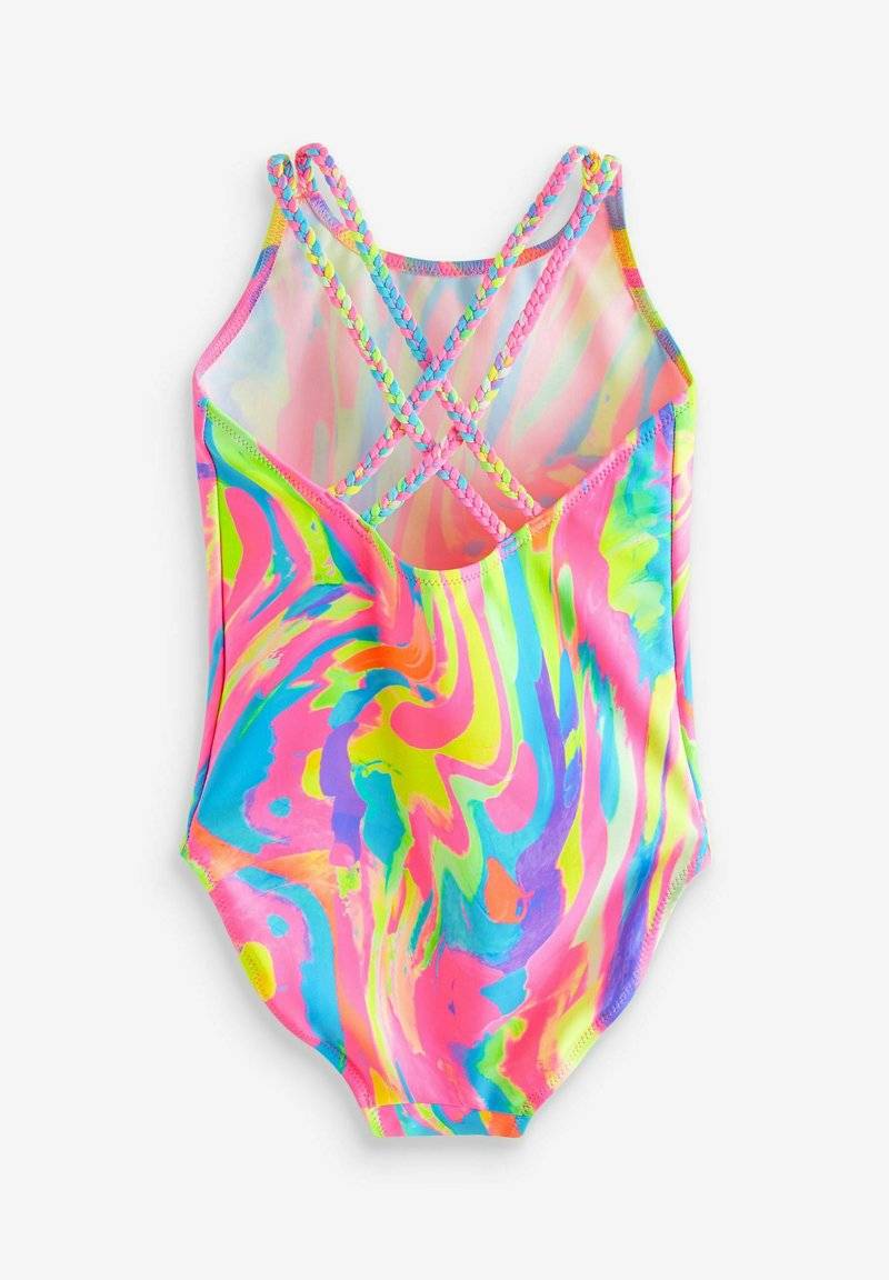 Next Next REGULAR FIT - Swimsuit - multi bright abstract print Vierteljährliche Förderung