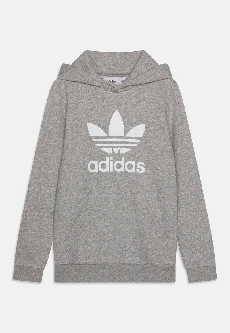 adidas Originals adidas Originals TREFOIL KIDS - Hoodie - medium grey heather Bis zu 55% Rabatt