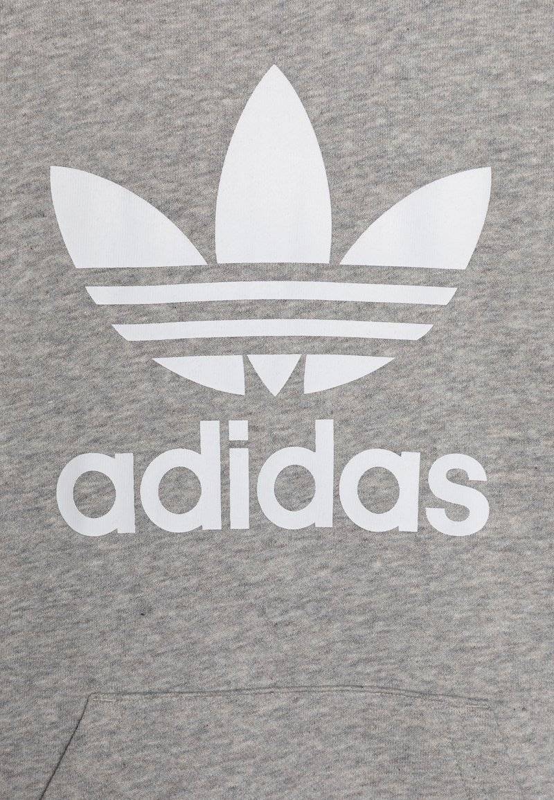 adidas Originals adidas Originals TREFOIL KIDS - Hoodie - medium grey heather Bis zu 55% Rabatt