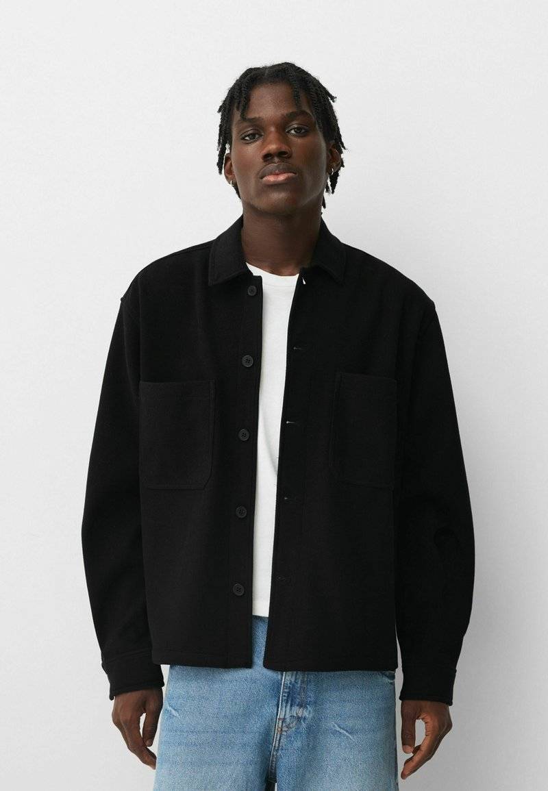 Bershka Bershka Summer jacket - black Discount Store für neue Produkte