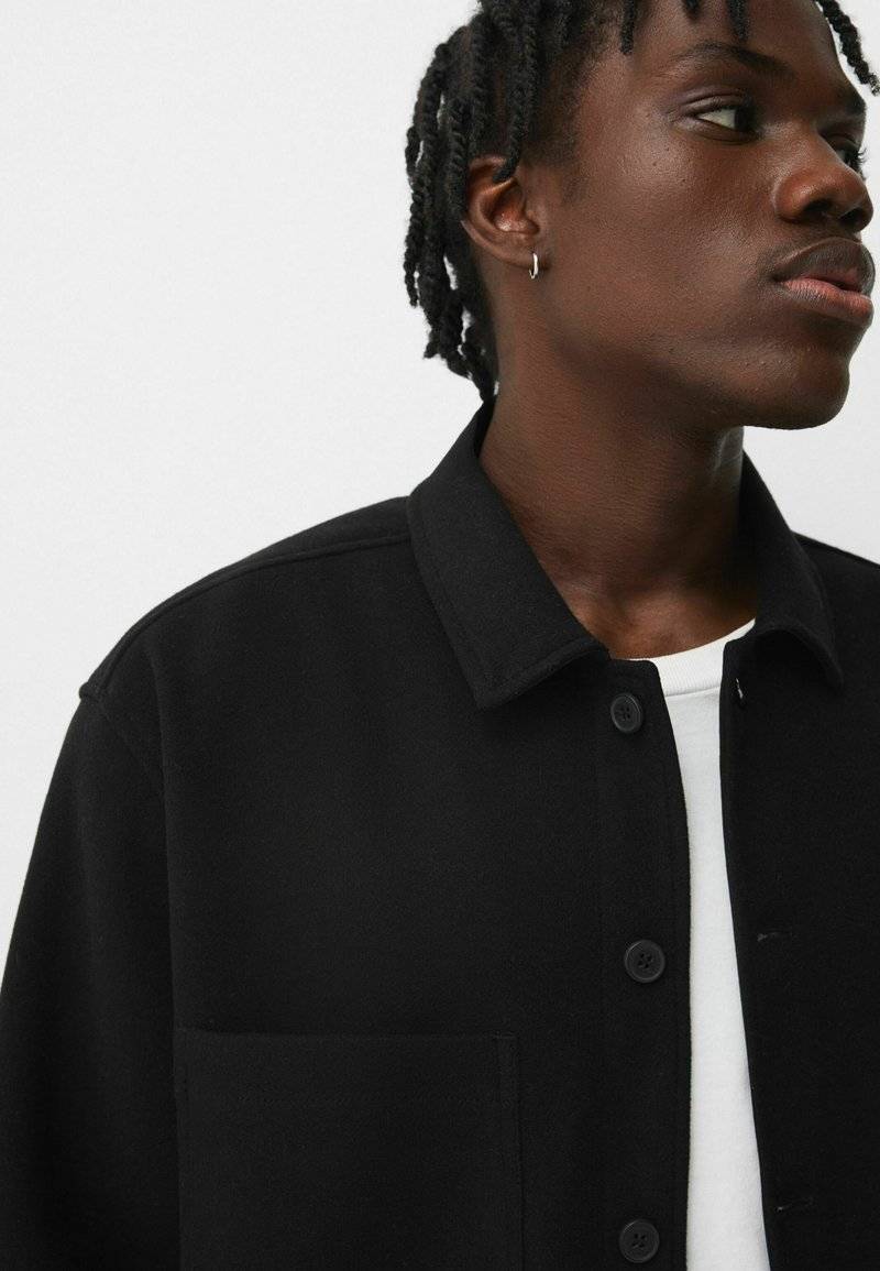 Bershka Bershka Summer jacket - black Discount Store für neue Produkte